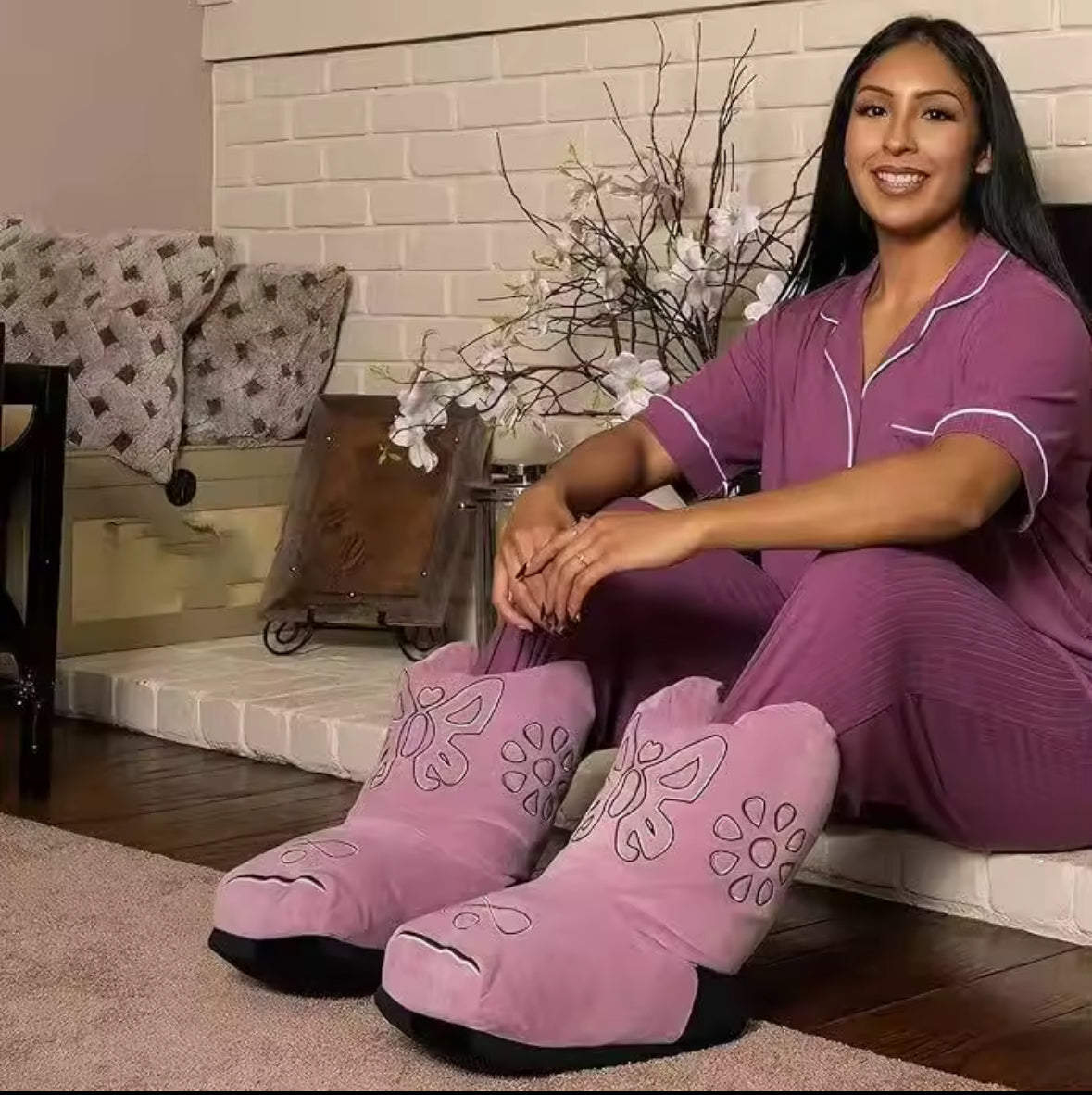 Viral Cowboy Slippers