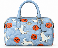 Blue Halloween Handbag