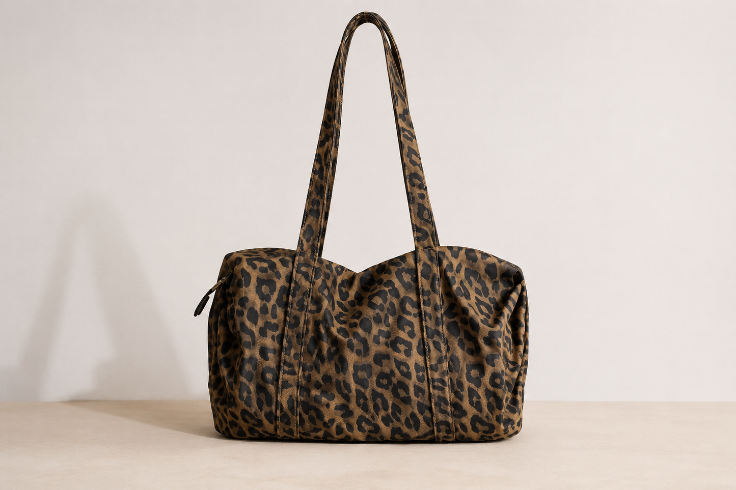 Leopard Duffle