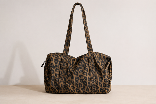 Leopard Duffle