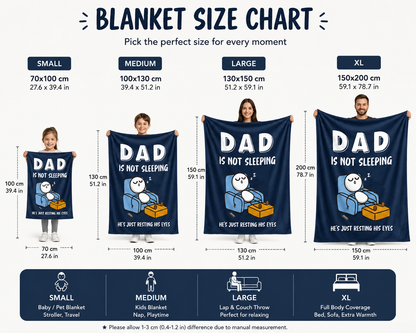 Fathers Day Blanket