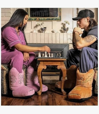 Viral Cowboy Slippers