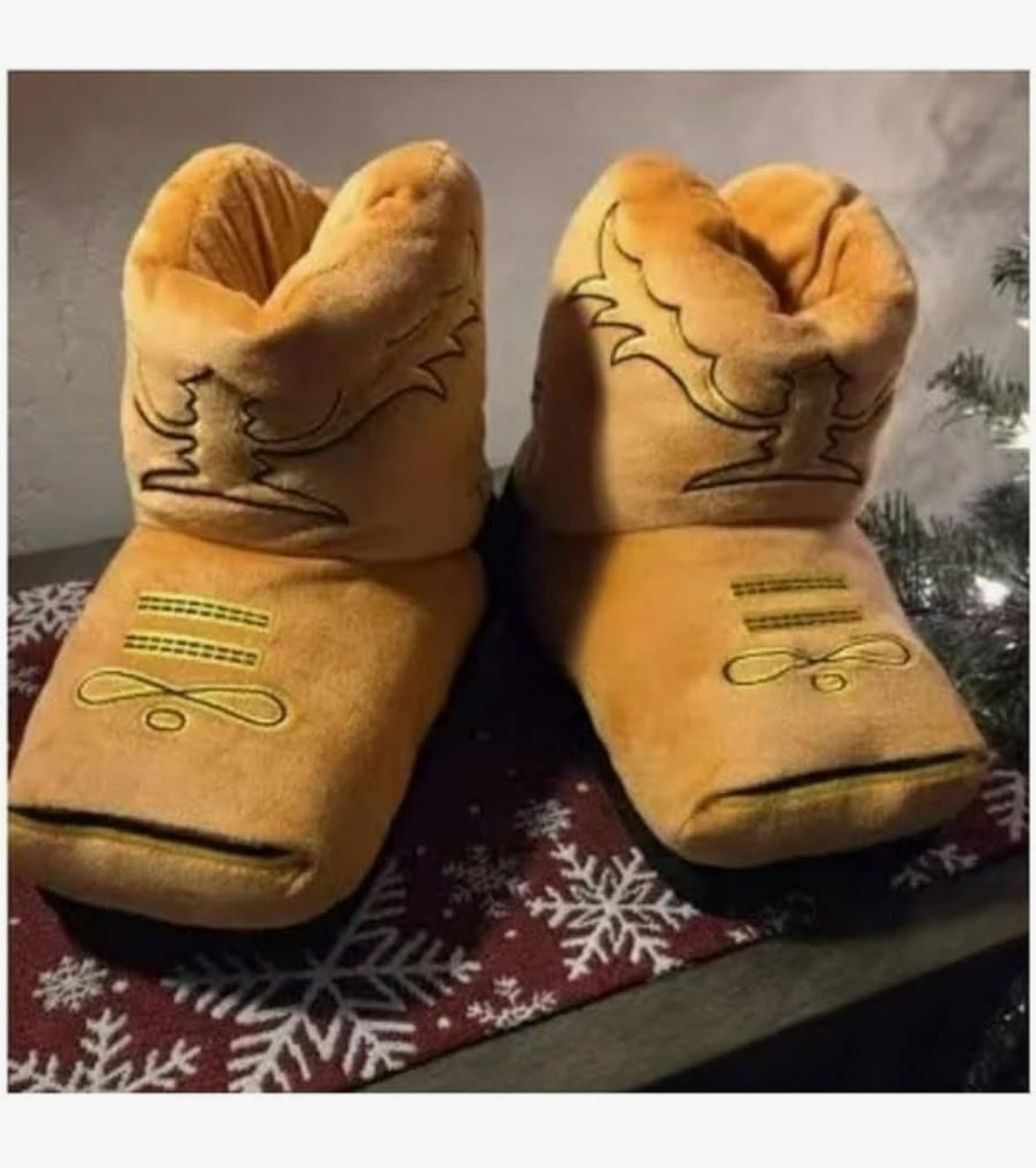 Viral Cowboy Slippers