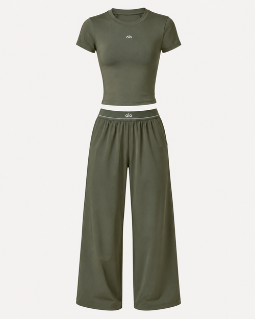 Green Sweat suit